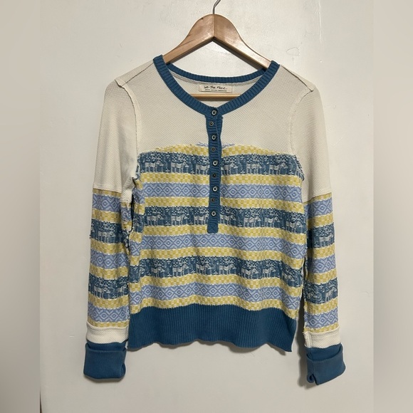 Free People To The Woods Sweater‎ size medium - Picture 1 of 7